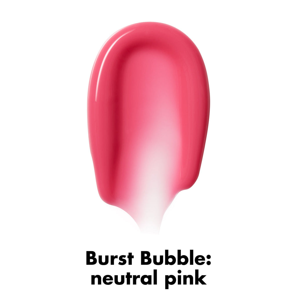 Burst Bubble Neutral Pink Plumping Lip Oil Swatch