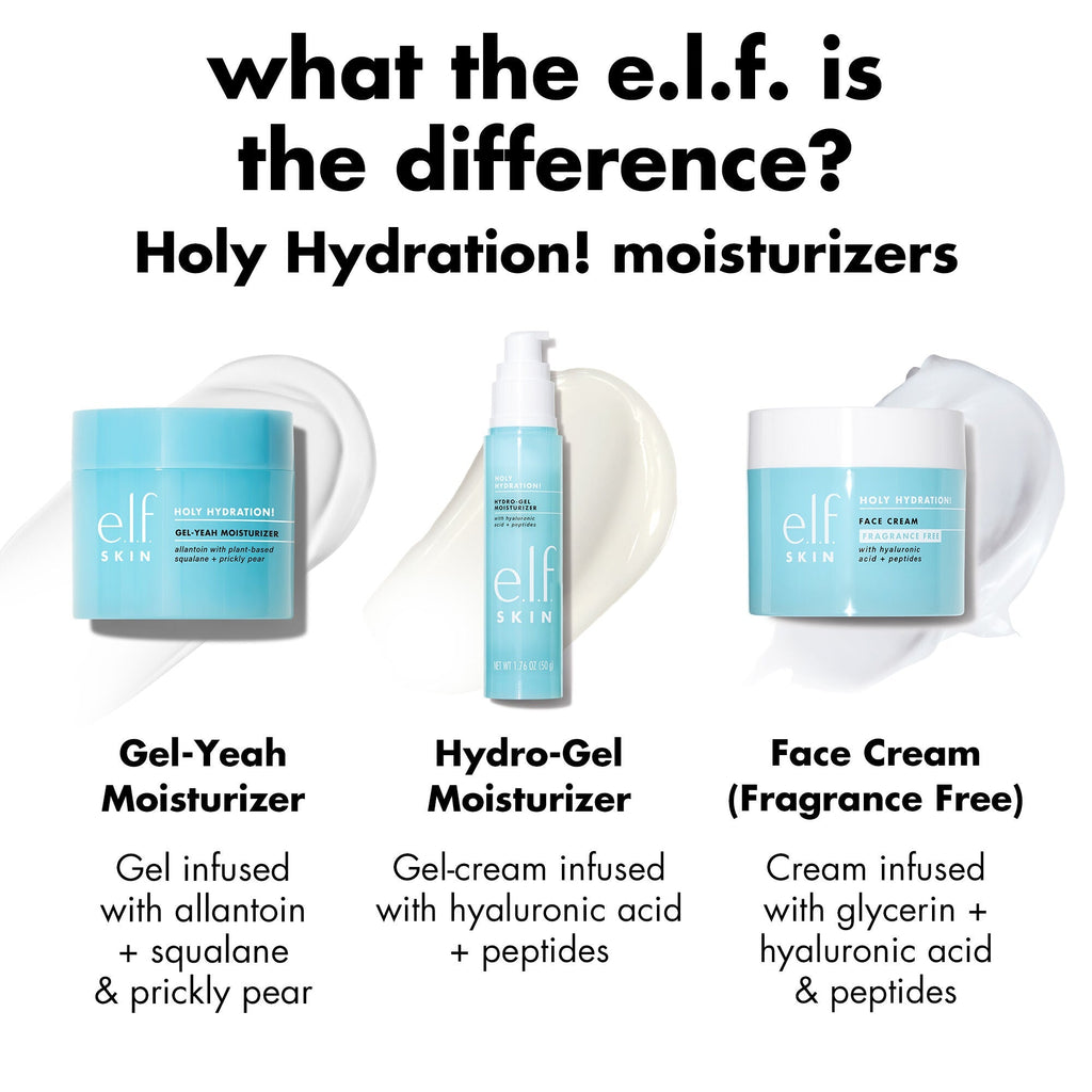 Holy Hydration! Face Moisturizer Comparison Chart