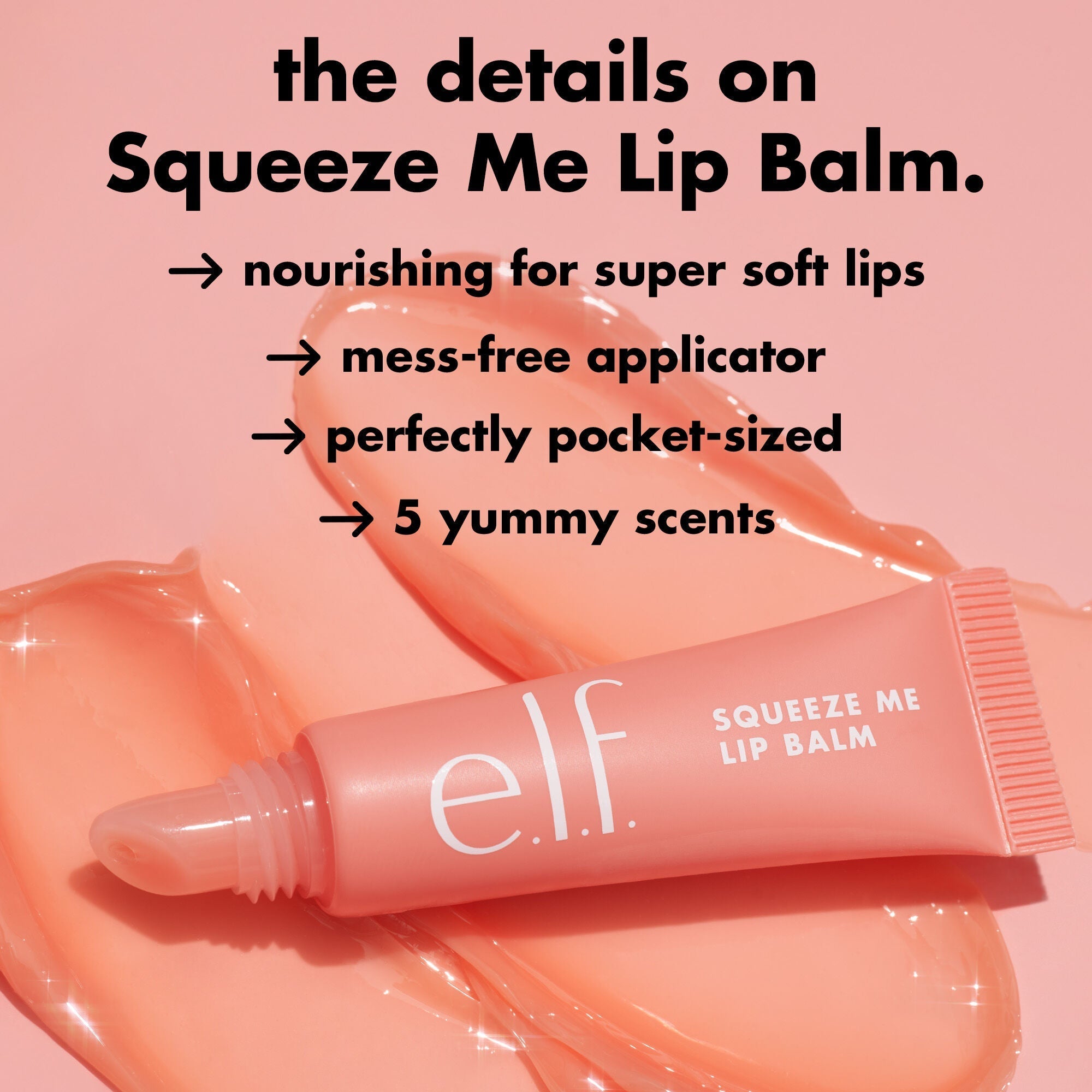 Squeeze Me Lip Balm is Nourishing for Super Soft Lips