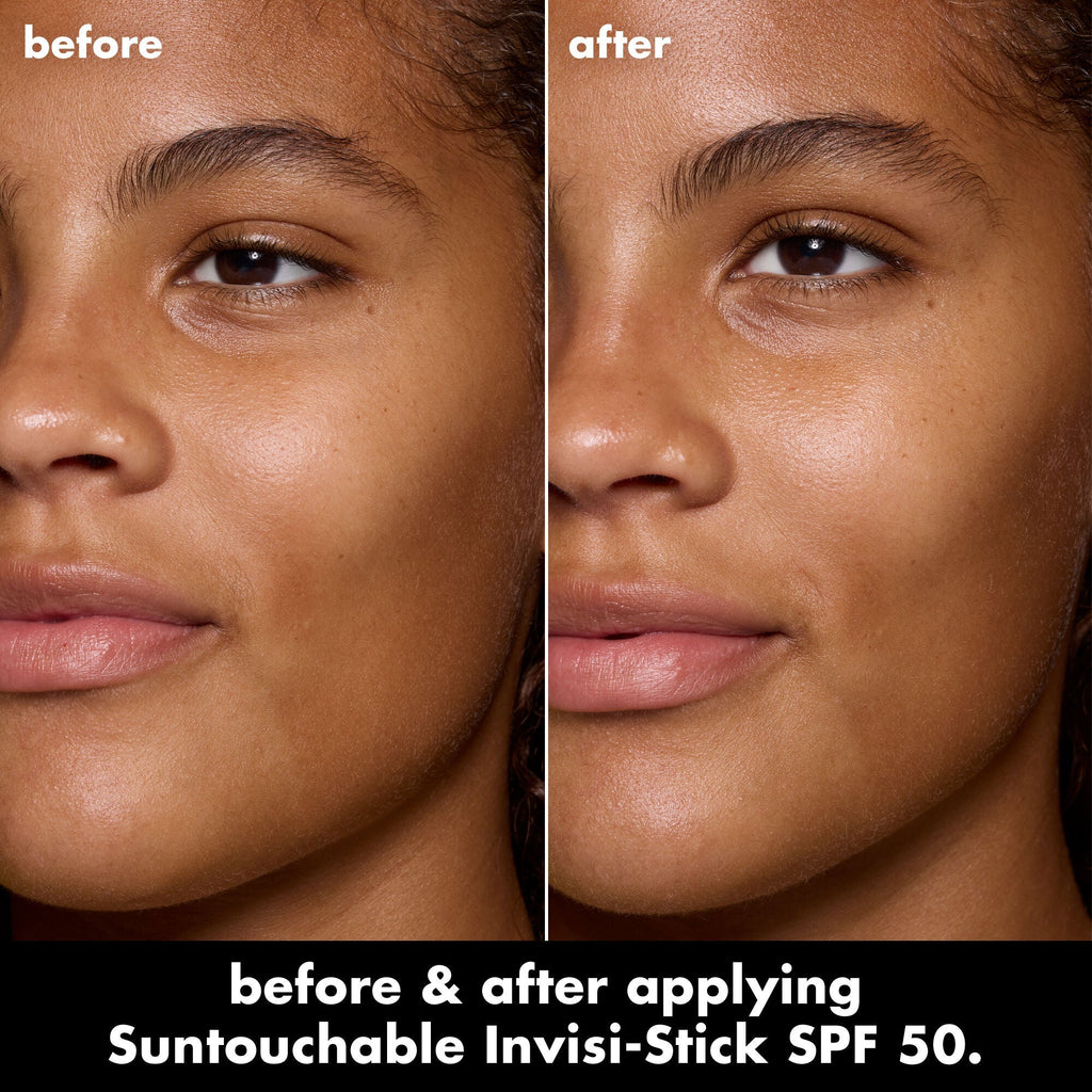 Before and After Applying Invisi-Stick