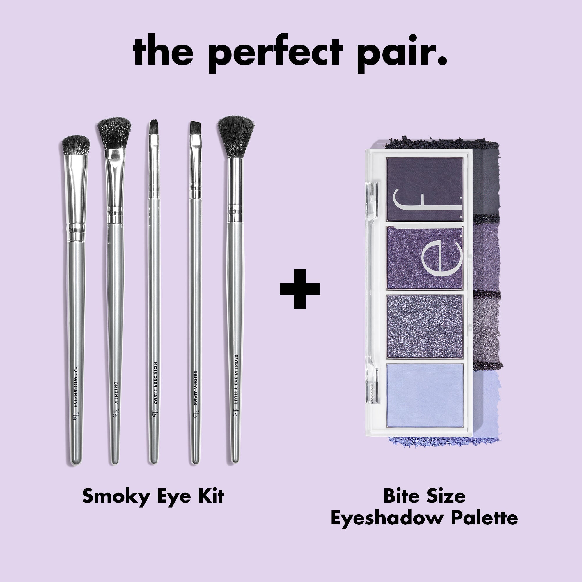 Pair Smoky Eye Kit with Bite Size Eyeshadow Palette