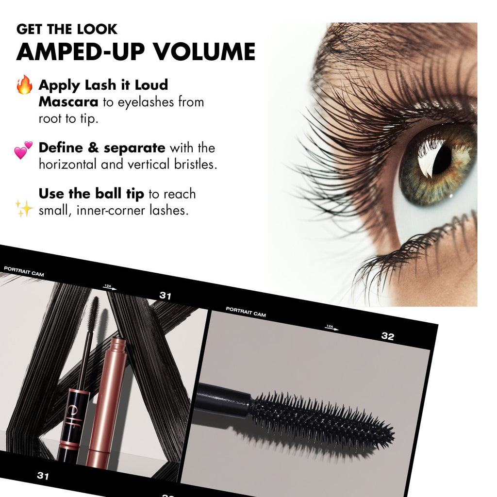 Get the Look By Applying Lash It Loud Mascara: Define and Separate Lashes
