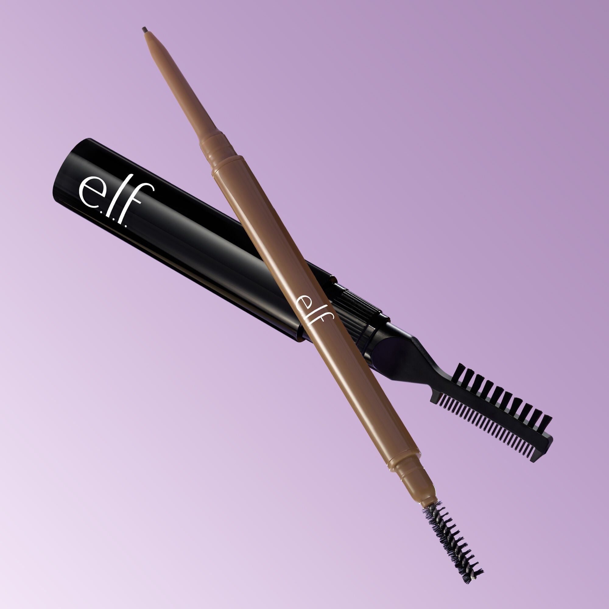 Use the Micro-Fine Brow Pencil with e.l.f.'s Brow Laminating Gel