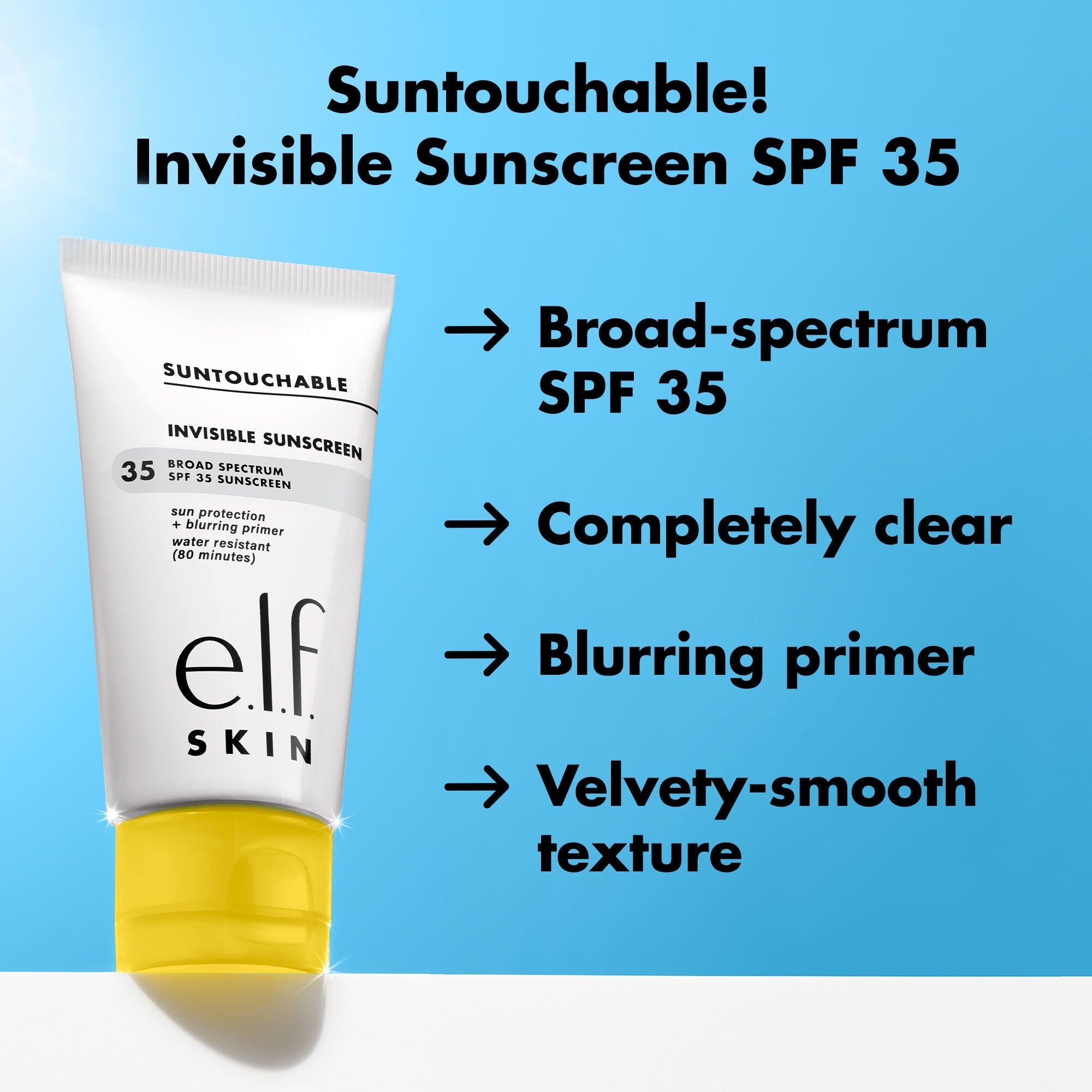 Benefits of a Clear Sunscreen Makeup Primer with SPF 35