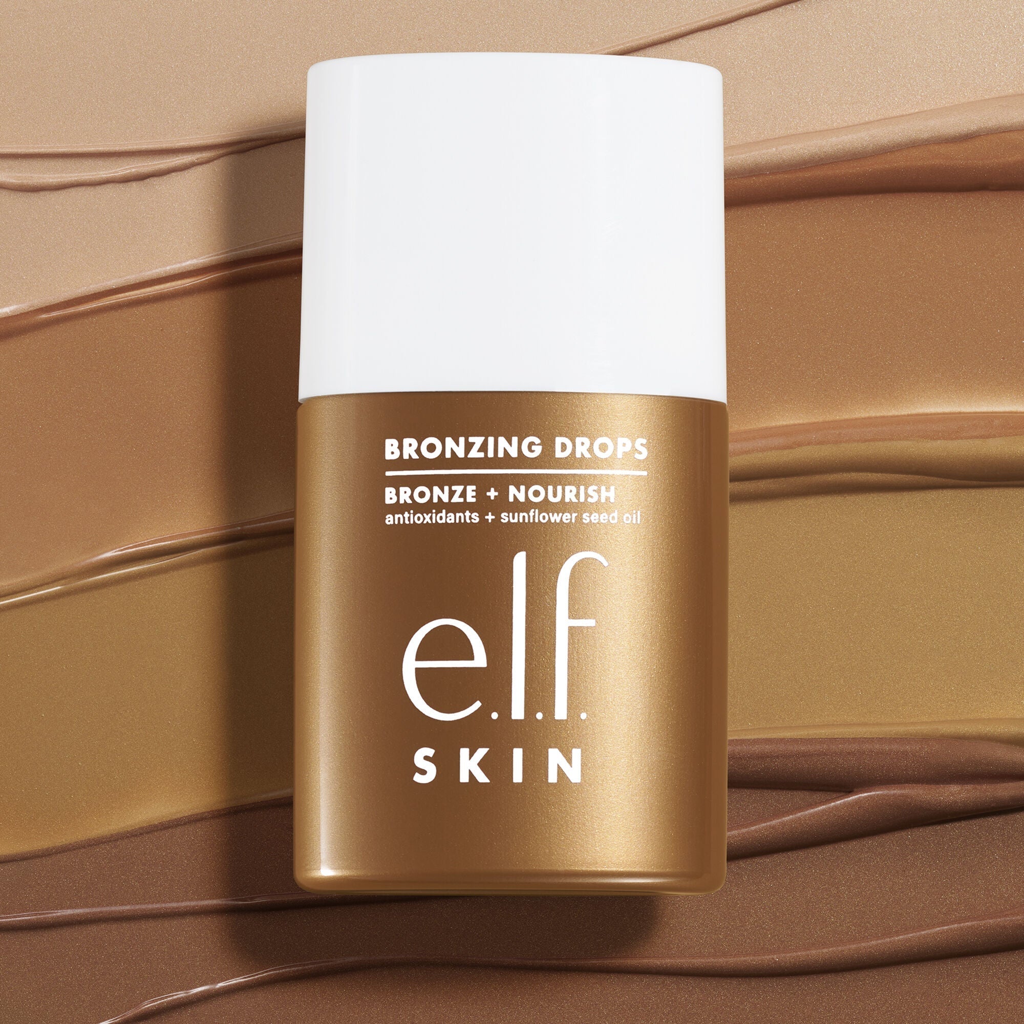 e.l.f. skin bronzing drops bottle