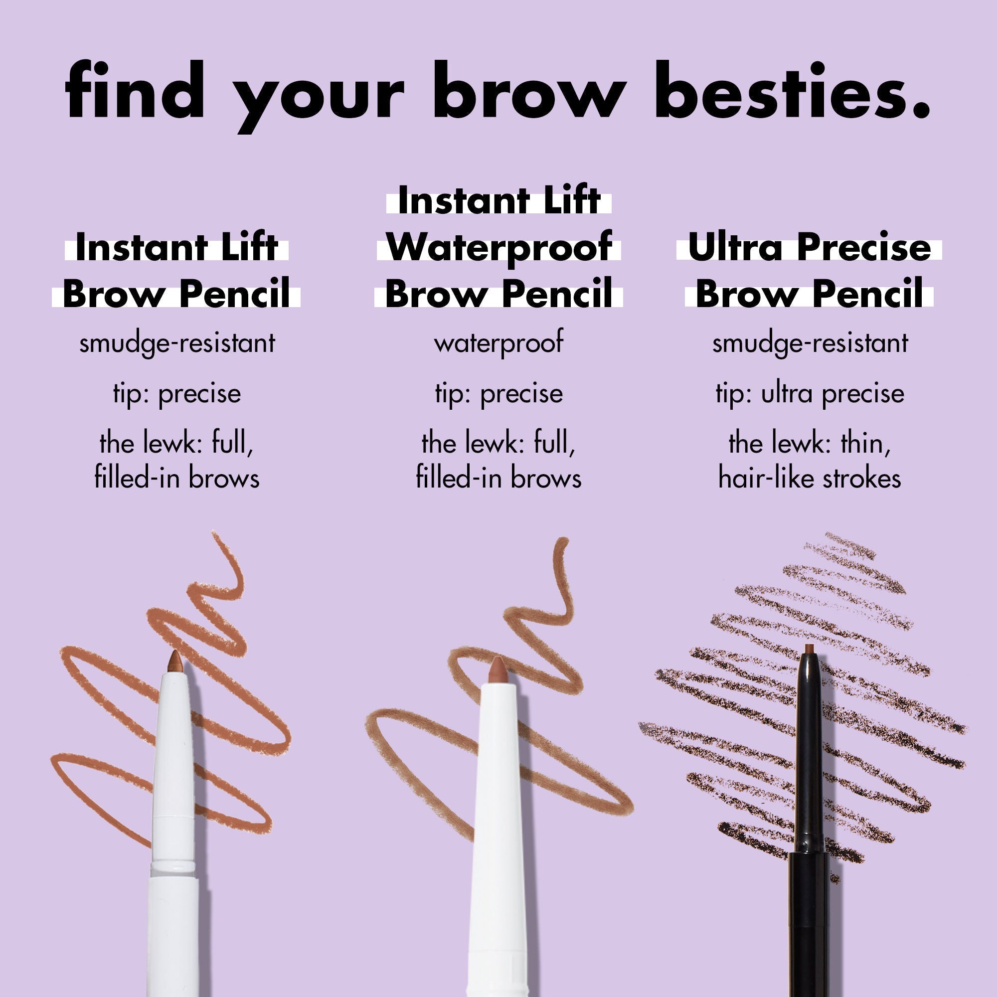 Instant Lift Waterproof Brow Pencil