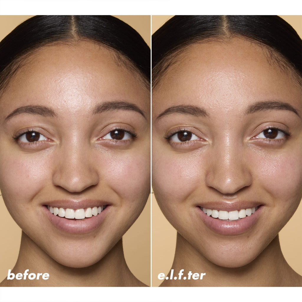 Before and After Using Thirst Burst Dew-o Hydrating Skincare Kit