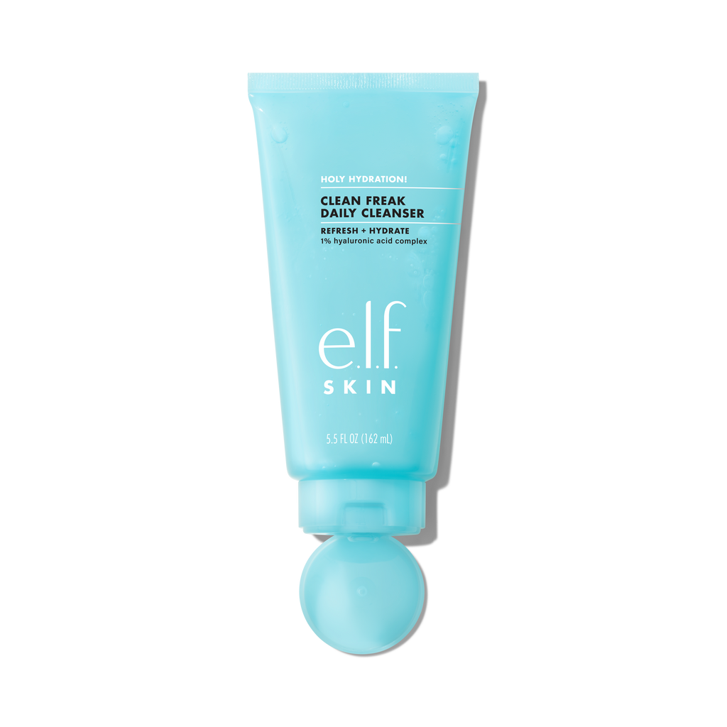 Use e.l.f. SKIN Clean Freak Hydrating Facial Cleanser Daily