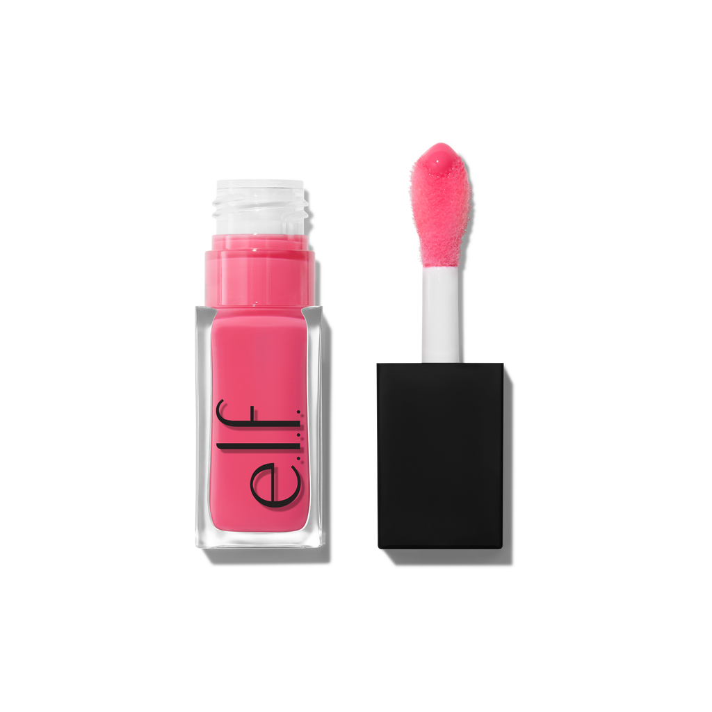 e.l.f. Glow Reviver Neutral Pink Plumping Lip Oil - Burst Bubble