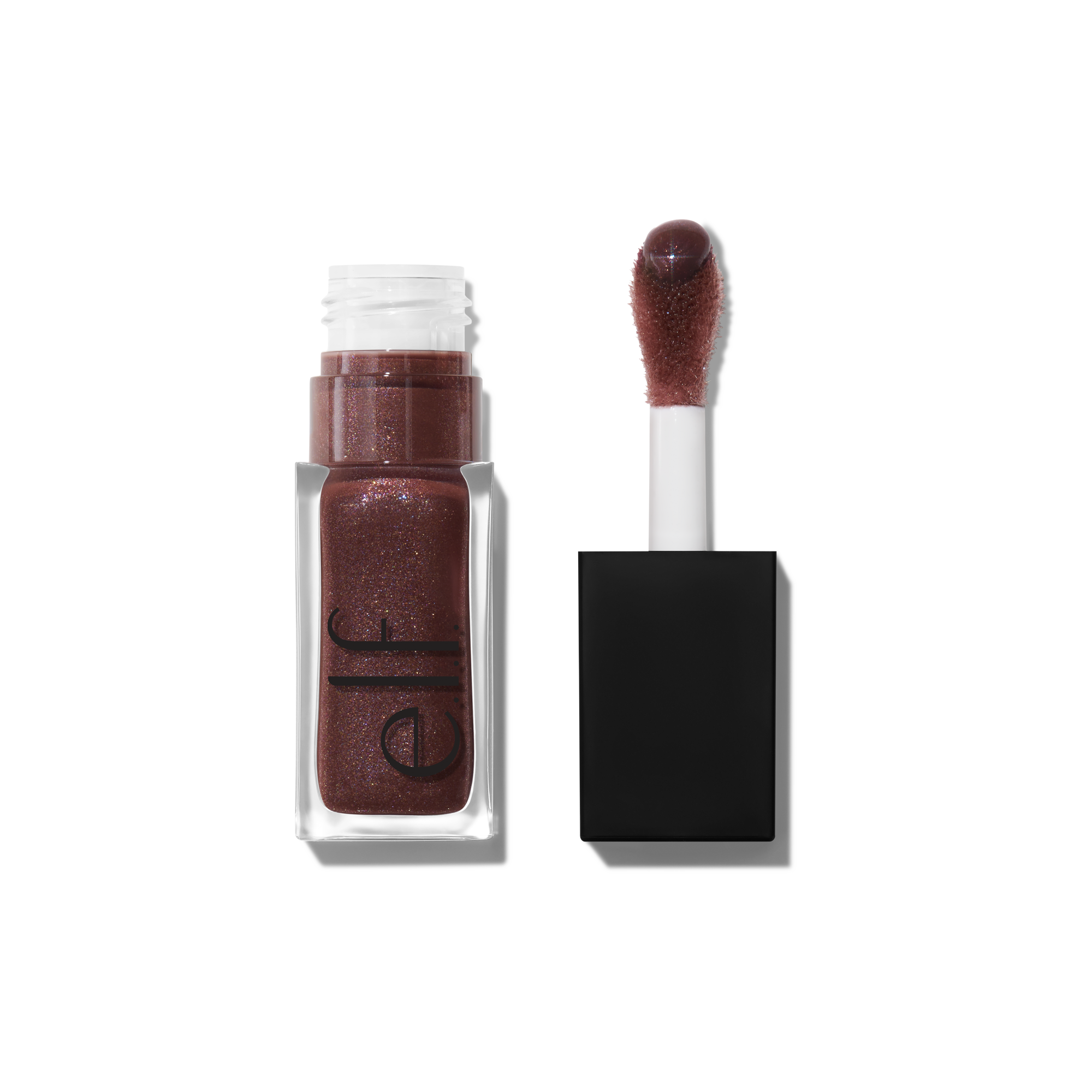 e.l.f. Glow Reviver Cool Brown Shimmer Plumping Lip Oil - Espresso Tonic