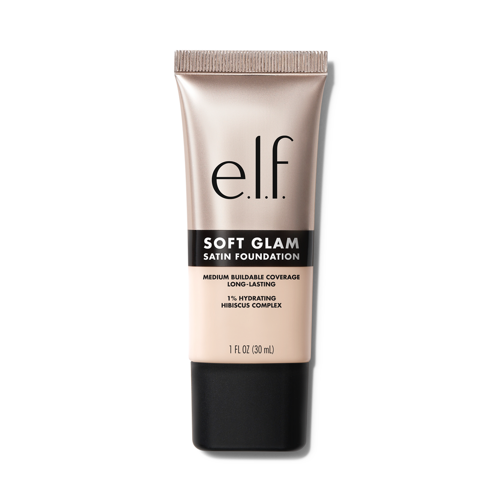 Long-Lasting Soft Glam Satin Foundation - Medium Buildable Coverage