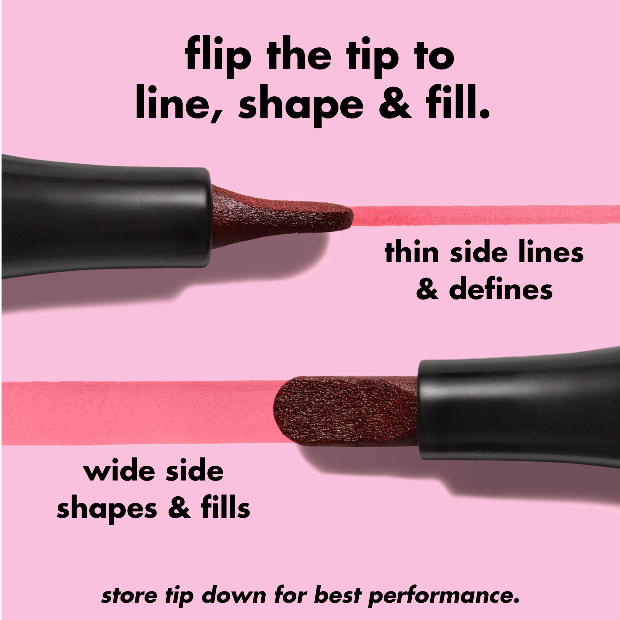 How To Use the Lip Stain Marker Tip to Define, Shape and Fill Your Lips