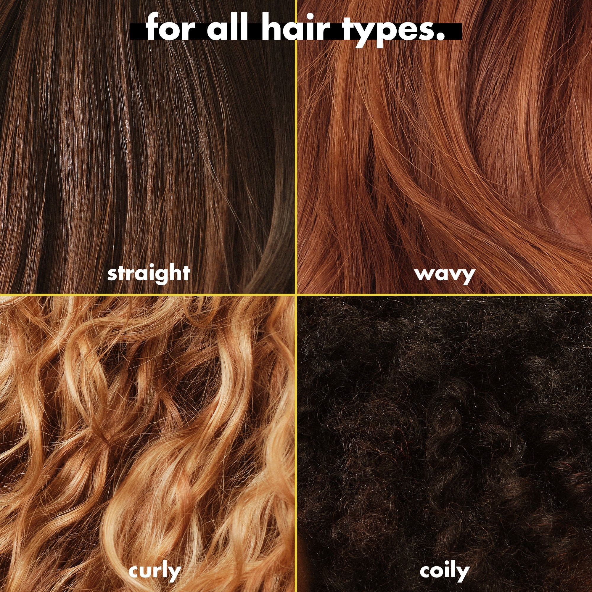 Gloss Mode Hair Treatment Oil is good for straight, wavy, curly and coily hair