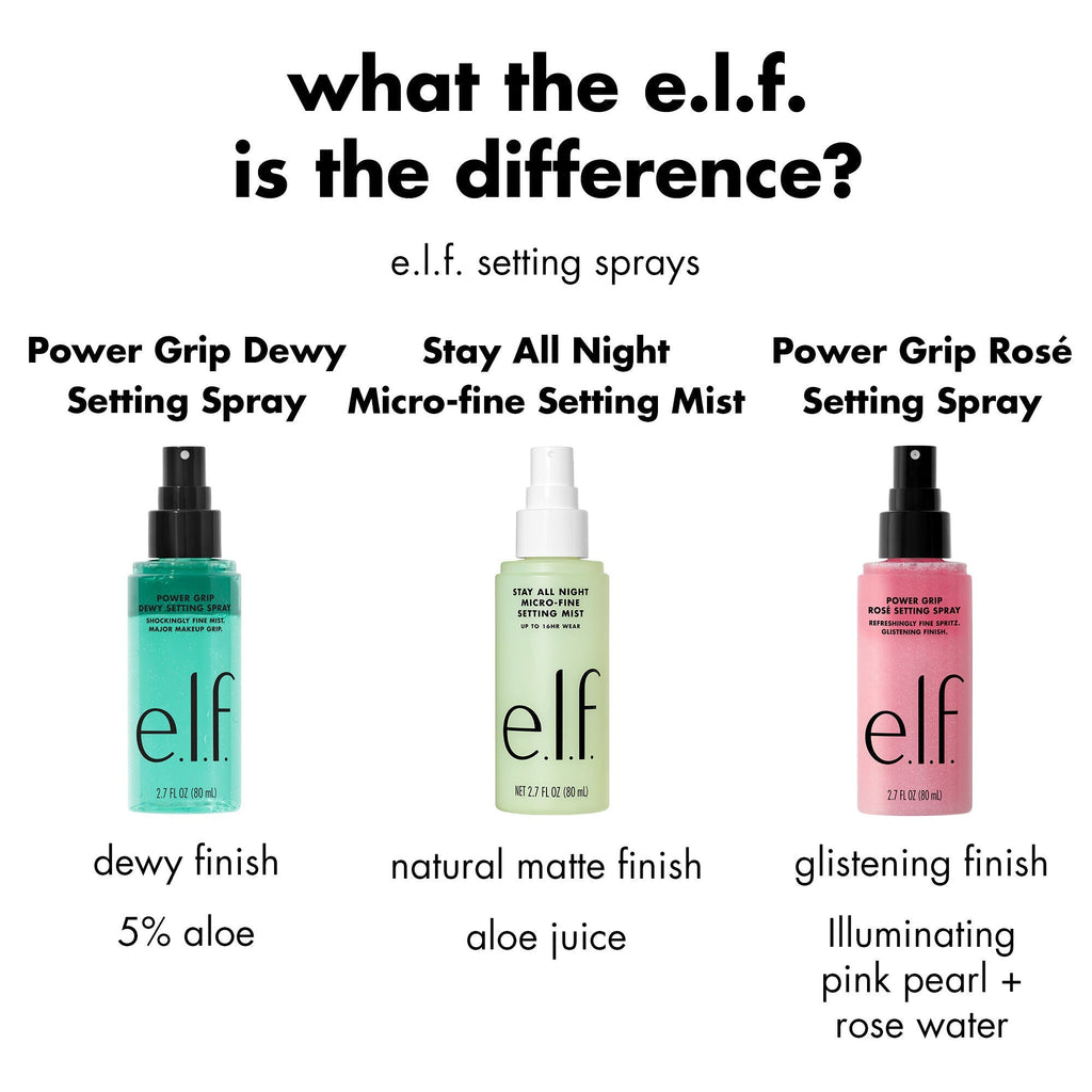 What is the Difference Between e.l.f. Setting Sprays