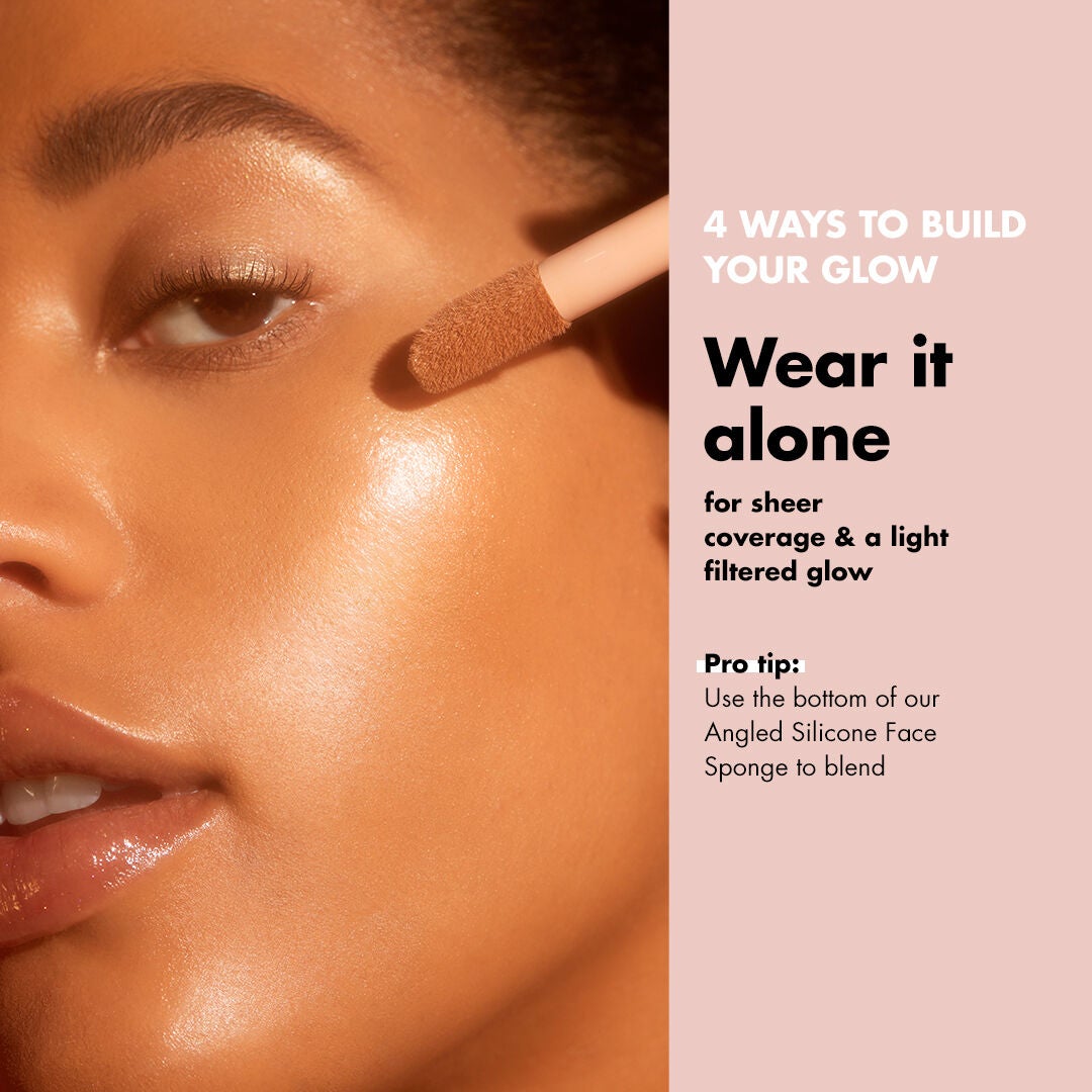 Wear Halo Glow Liquid Filter Alone for Sheer Coverage