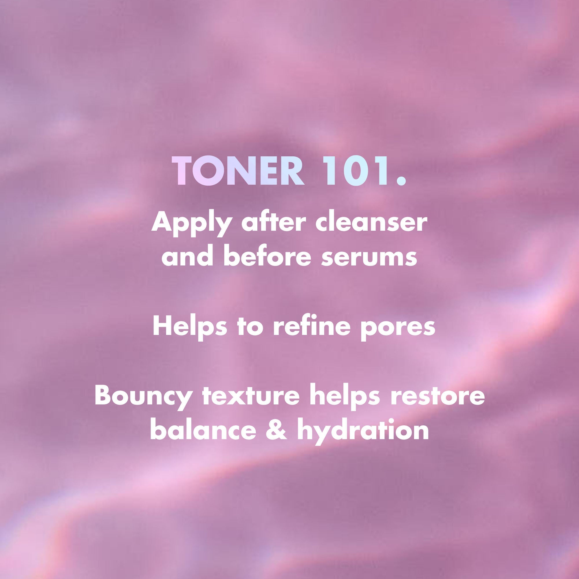 Thirst Burst Pore-fecting Toner